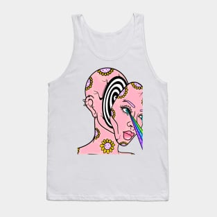 Sunflower Alien Tank Top